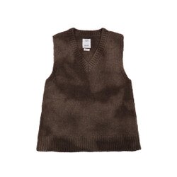 SELMER V-NECK VEST (UNEVEN DYE) | Visvim Official North American 