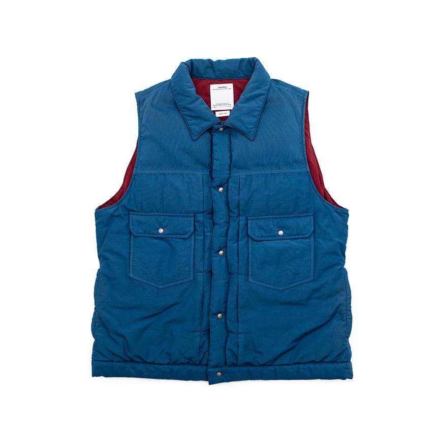付属品有 visvim SELMER V-NECK VEST UNEVENDYE - トップス