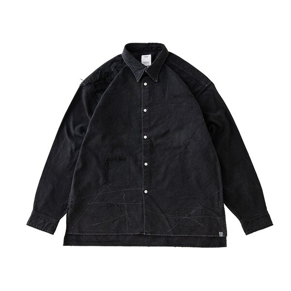 TRAVAIL SHIRT L/S CRASH | Visvim Official North American Web Store