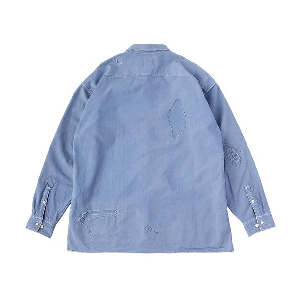 TRAVAIL SHIRT L/S CRASH | Visvim Official North American Web 