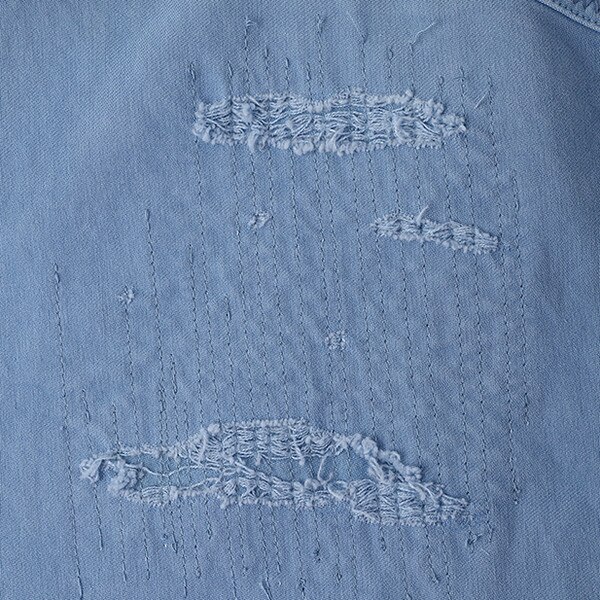 TRAVAIL SHIRT L/S CRASH | Visvim Official North American Web Store