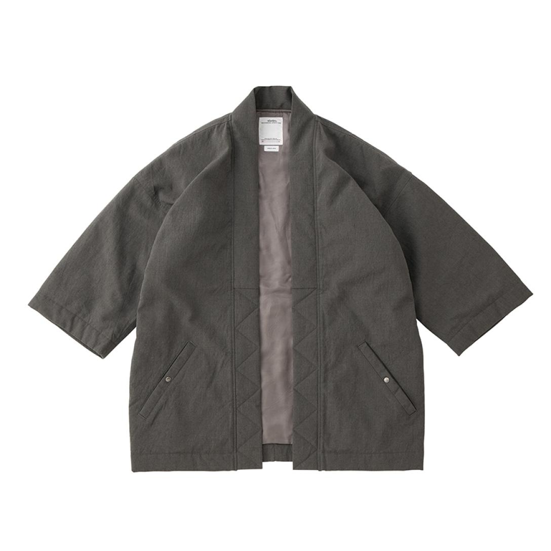 visvim SANJURO COAT BORDER Size 2 auth men from JP - ジャケット 