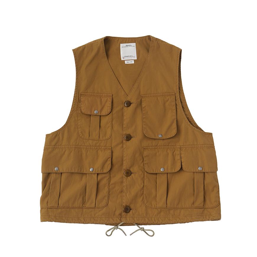 SELMER V-NECK VEST (UNEVEN DYE) | Visvim Official North American 