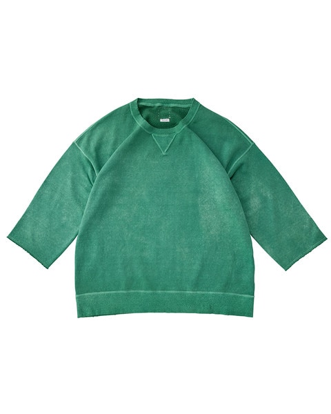 JUMBO SWEAT 3/4 (UNEVEN DYE) | Visvim Official North American Web  