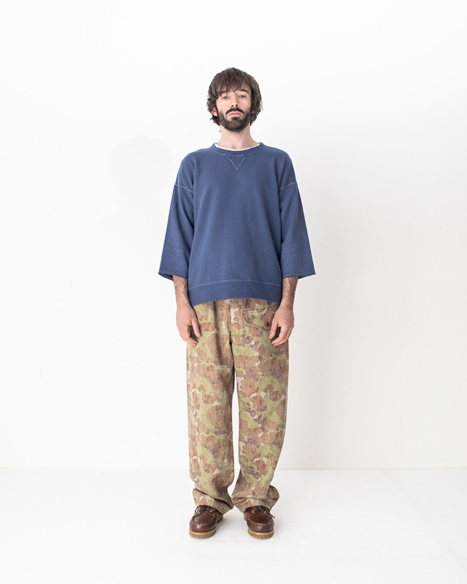 JUMBO SWEAT 3/4 (UNEVEN DYE) | Visvim Official North American Web 