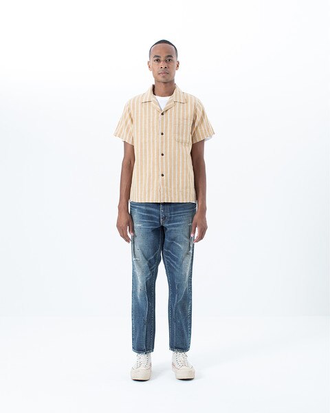 WEBER SHIRT S/S STRIPES | Visvim Official North American Web Store