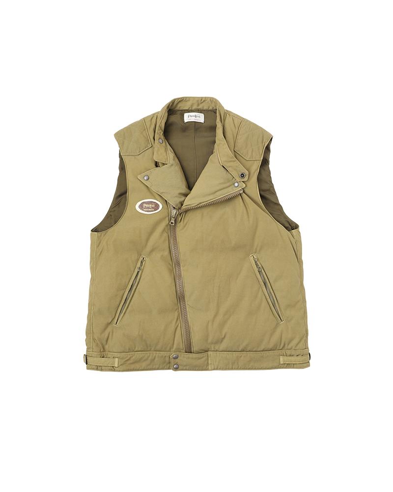 visvim TANA DEERSKIN DOWN VEST (N.D.) BE｜ファッション