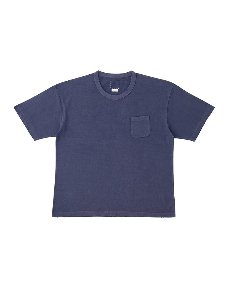 トップス visvim 2012S/S INDIGO RAGLAN 3/4 CREW - トップス
