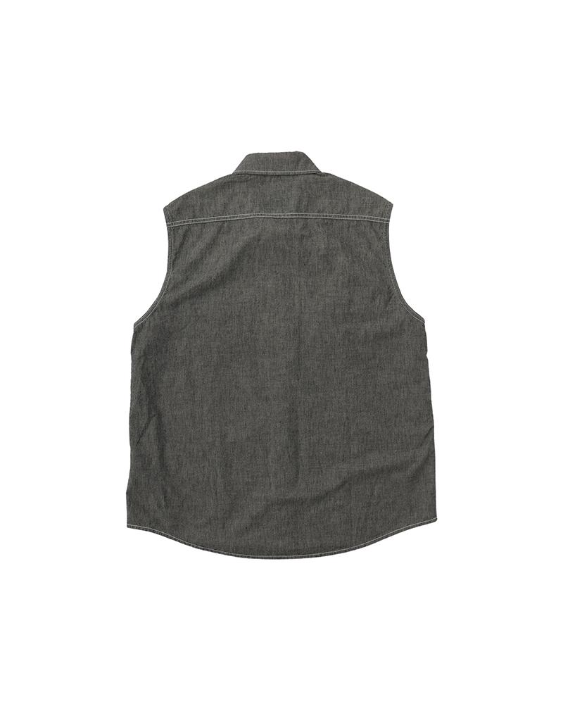 CUT OFF SHIRT CHAMBRAY official product image 2