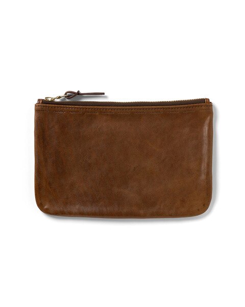 LEATHER TRAVEL POUCH | Visvim Official North American Web Store 