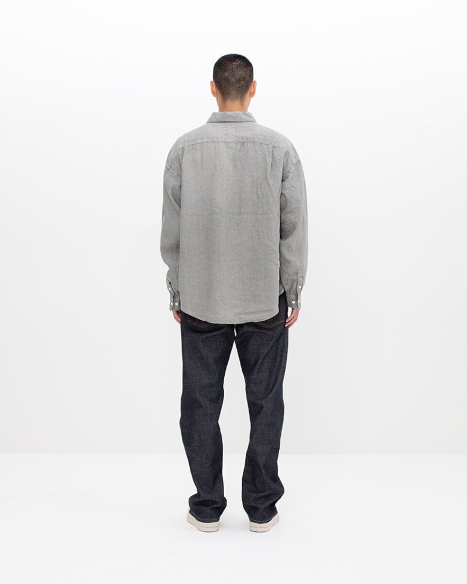 PALMER SHIRT L/S DMGD (LINEN) | Visvim Official North American Web