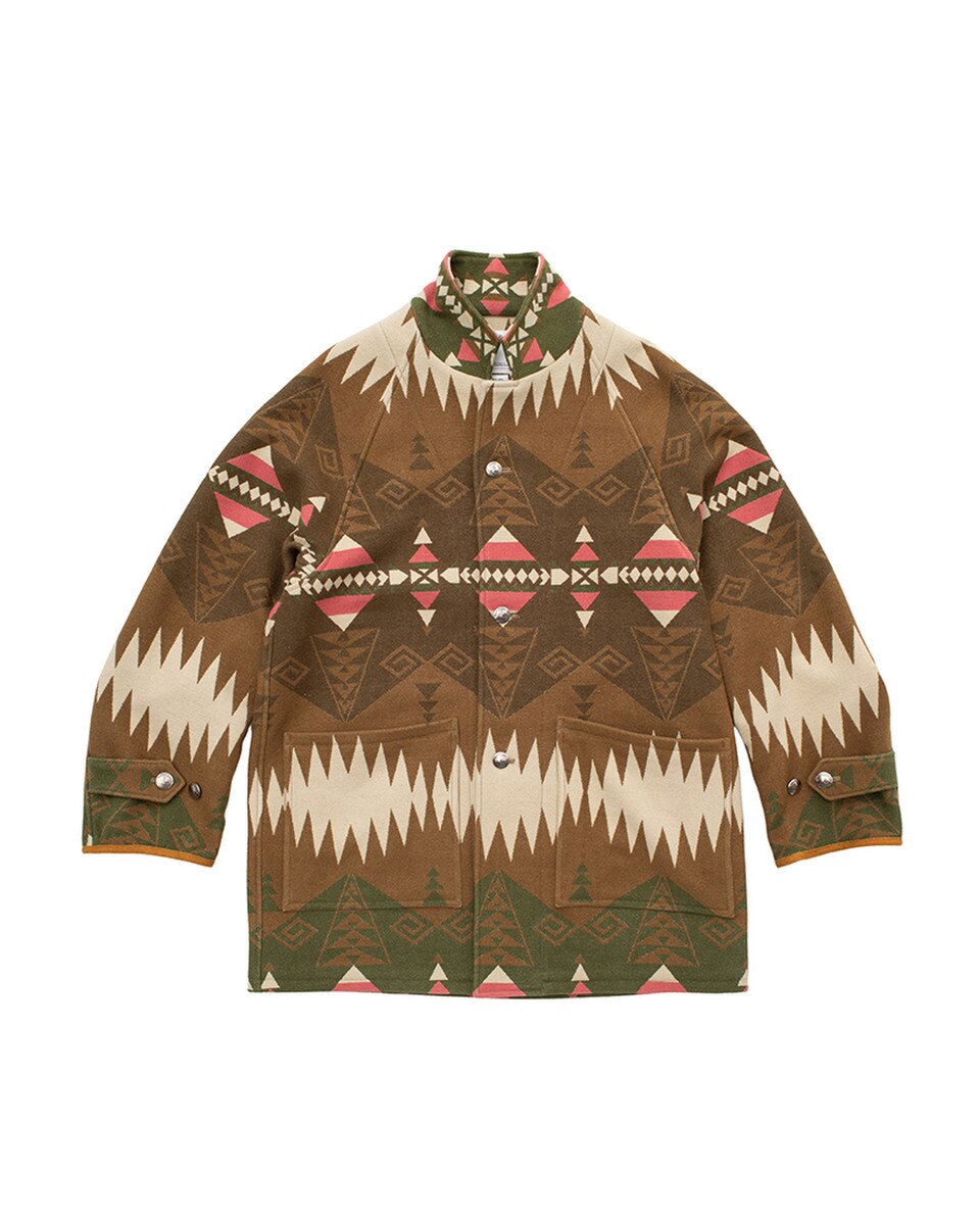 HOPILAND COAT NATIVE BLANKET | Visvim Official North American Web 