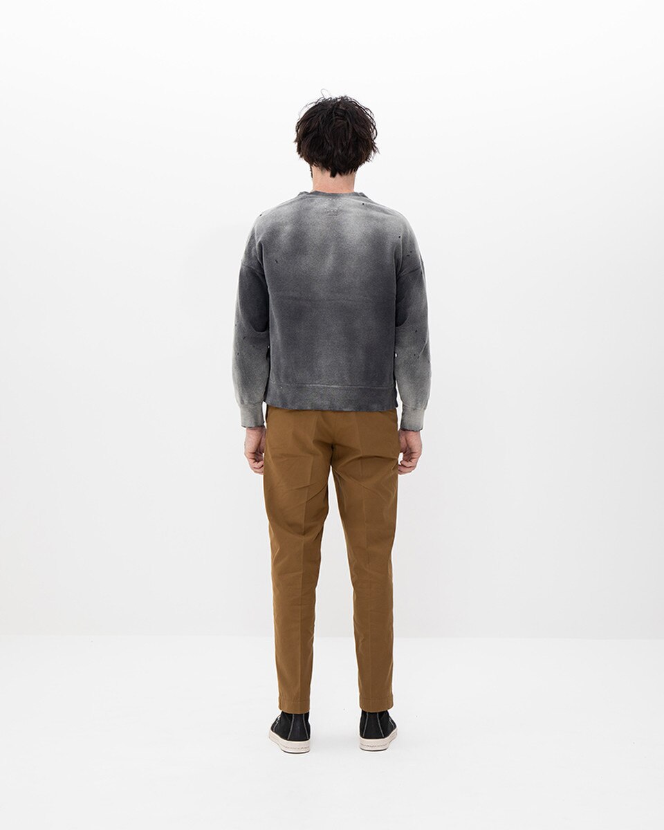 JUMBO SB SWEAT L/S CRASH | Visvim Official North American Web Store