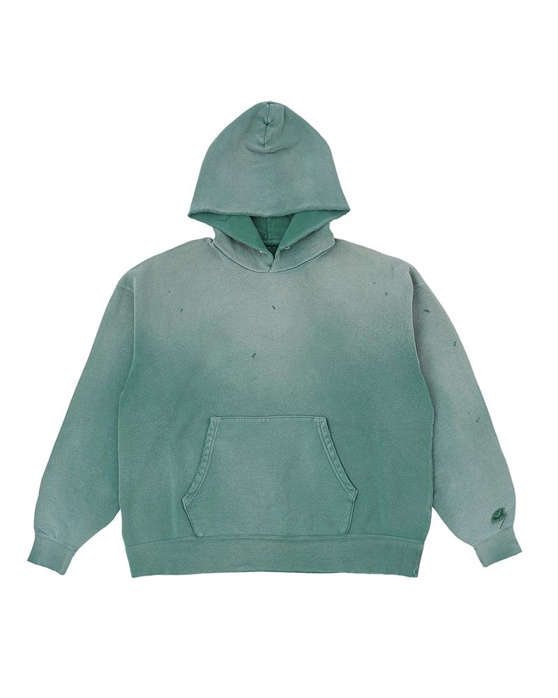 Visvim ripped-detailing Cotton Hoodie - Farfetch