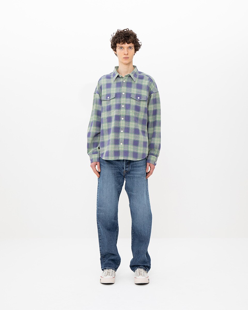 PIONEER KHADI CHECK SHIRT L/S | Visvim Official North American Web 