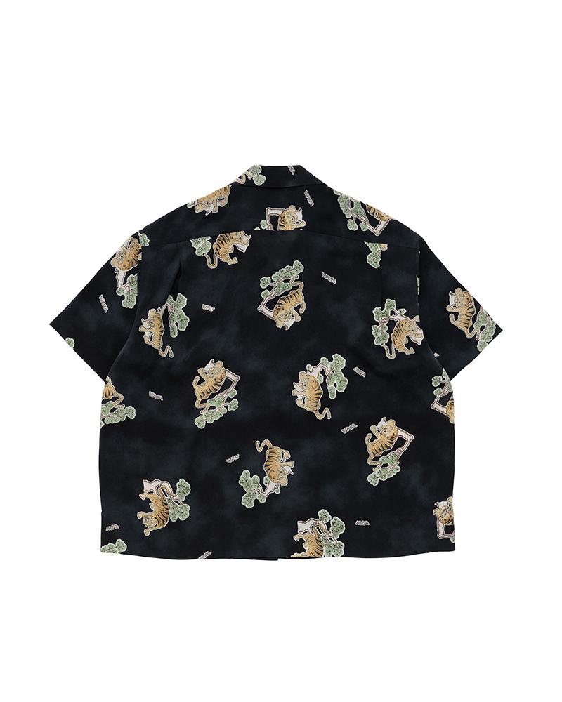 Visvim Copa Jacquard Silk Shirt Light Green | END. (GB) - トップス