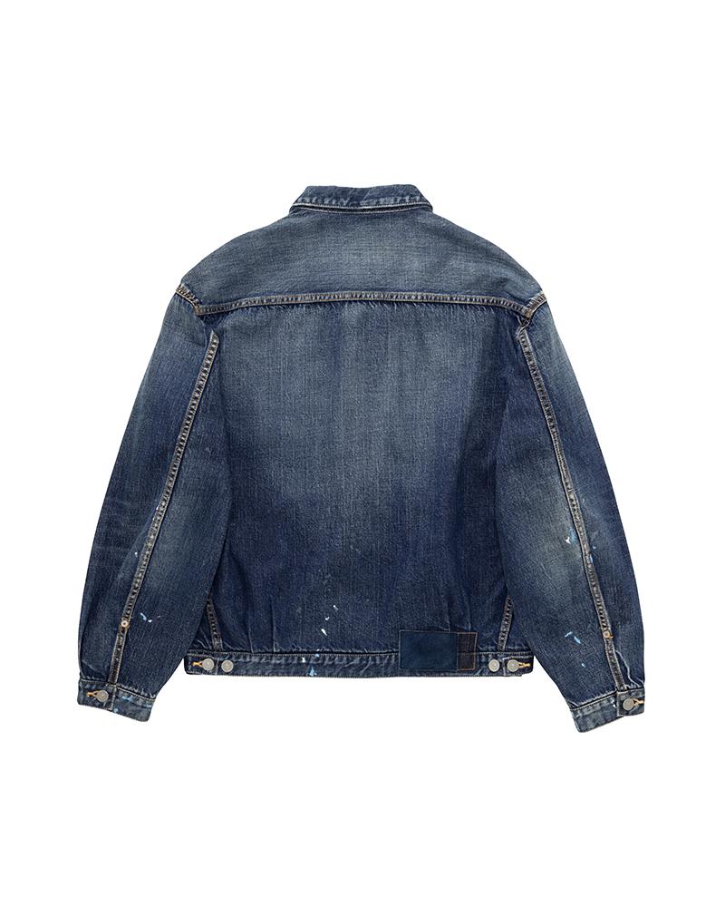 visvim ◇12AW VIS 101 JACKET IT レザージャケット ネイビー 2 