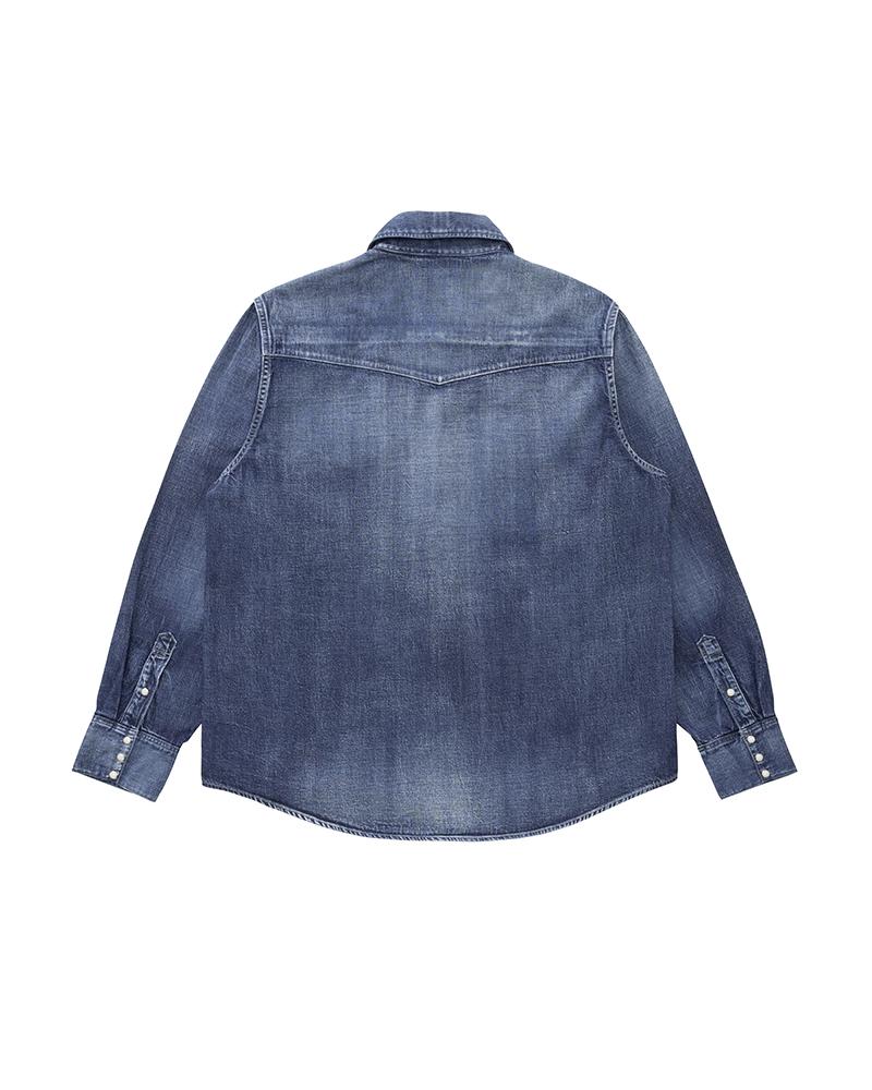 visvim SOCIAL SCULPTURE SHIRT MUD OVERDYE | REVERSIBLE - トップス