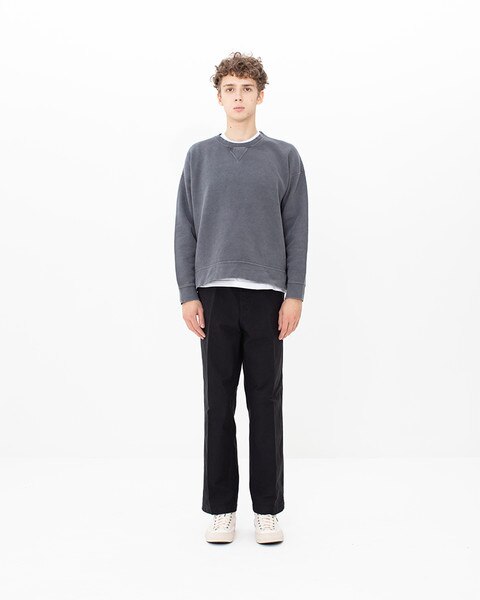 JUMBO SB SWEAT L/S DMGD (U.D.) | Visvim Official North American 