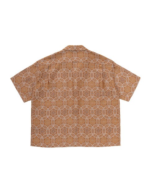 visvim COPA SHIRT S/S JACQUARD (SILK) 