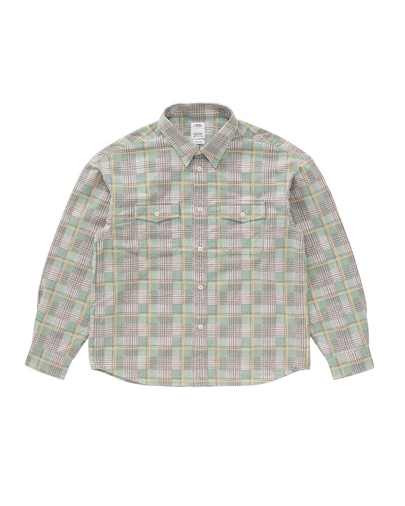 PIONEER CHECK L/S CRASH - トップス