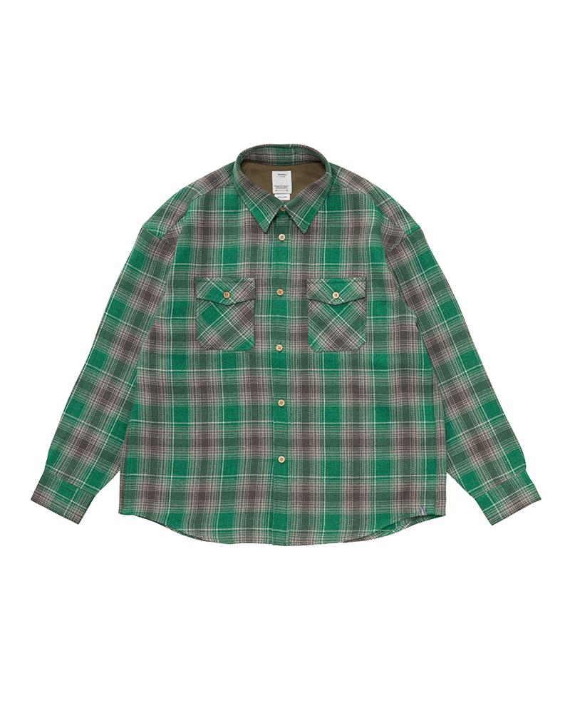 visvim LUMBER KHADI CHECK SHIRT 2 Cotton RED Check 0121205011009 