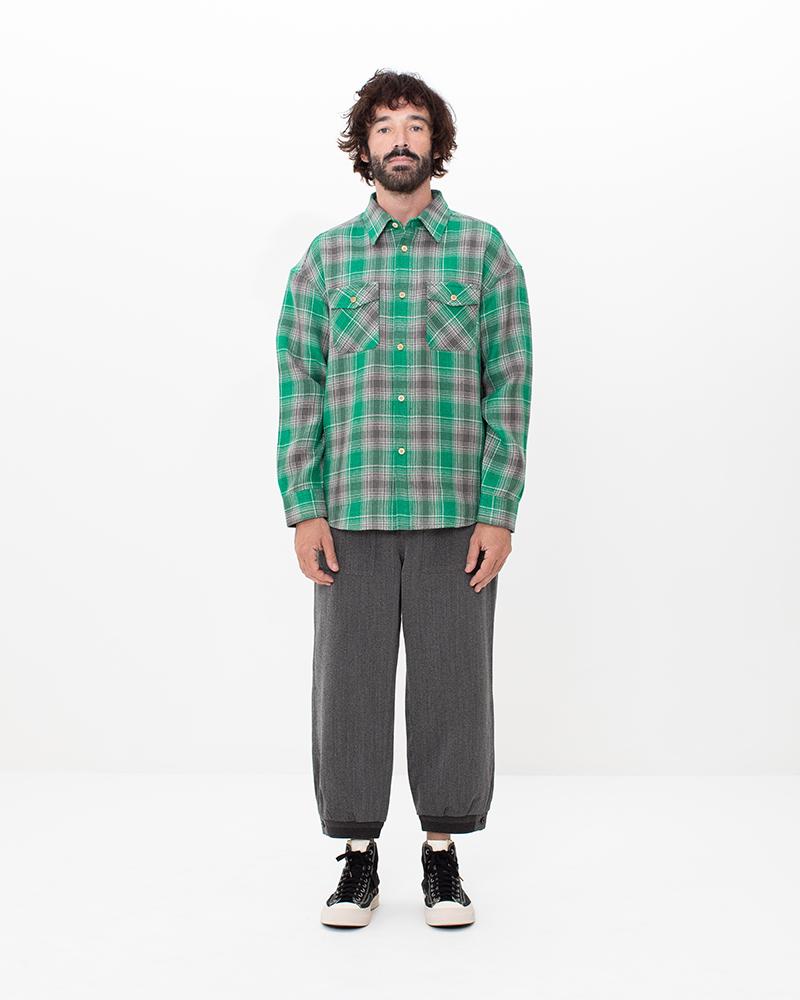 Samplekickz / MR..SK » VISVIM LUMBER CHECK L/S CRASH 21SS - トップス