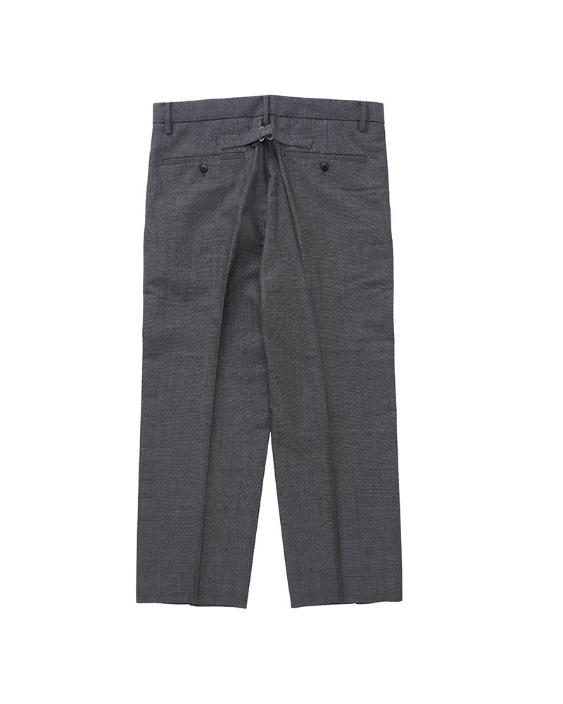 VISVIM 16AW CORNELL SLACKS (WOOL/LINEN/MOHAIR) ウール スラックス 