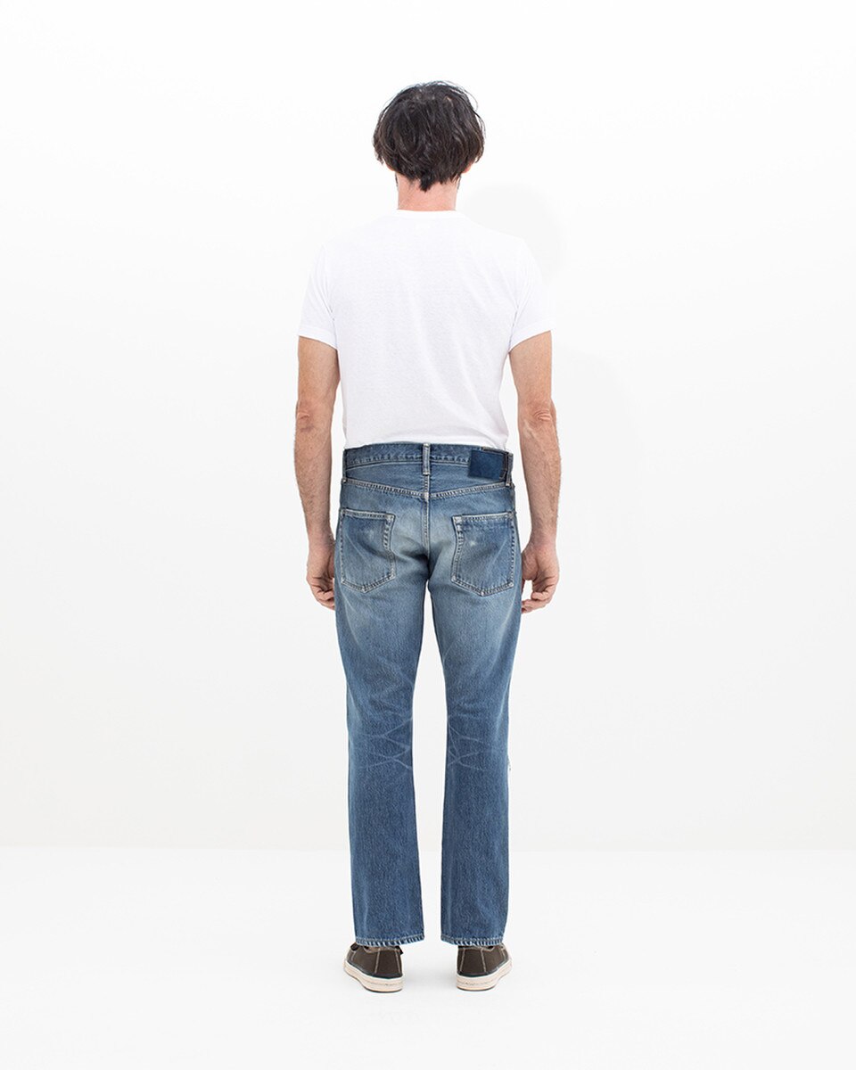 SOCIAL SCULPTURE 01 SLIM DMGD-44 | Visvim Official North American 