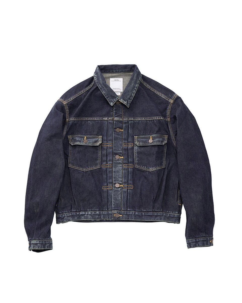 SS 101X JKT DMGD MUD OD | Visvim Official North American Web Store