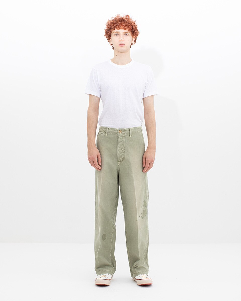 EX WIDE CHINO PANTS CRASH | Visvim Official North American Web Store
