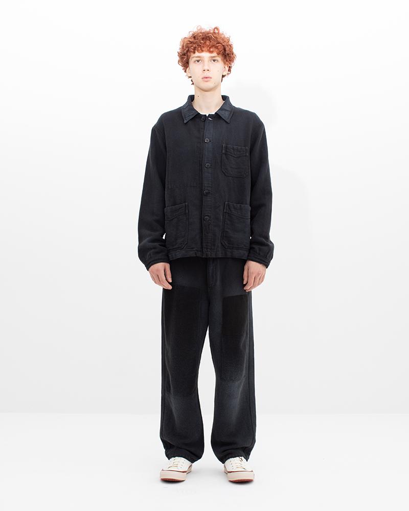 visvim◇14ss/HW PASTORAL PANTS/ボトム/1/コットン/BLU Visvim 