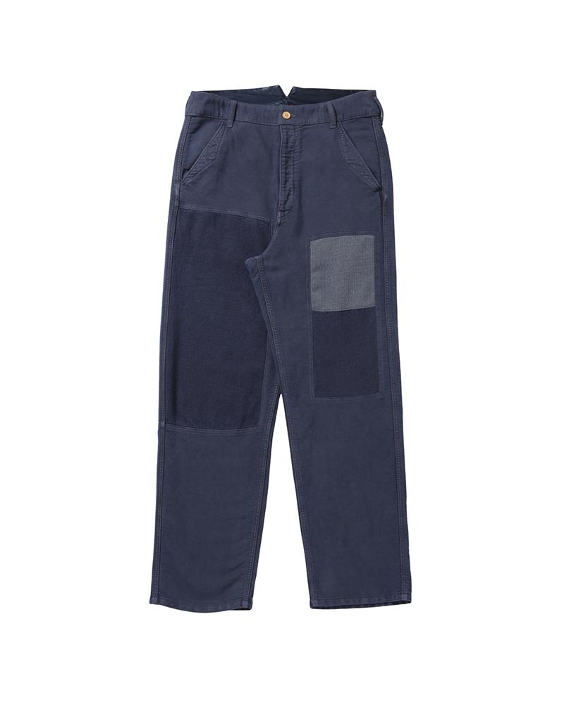 visvim◇14ss/HW PASTORAL PANTS/ボトム/1/コットン/BLU Visvim 