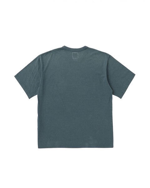 T-shirt Visvim Jumbo Tee S/S - Teinture Végétale Gris Taille S 2017 - Très Bon état Occasion