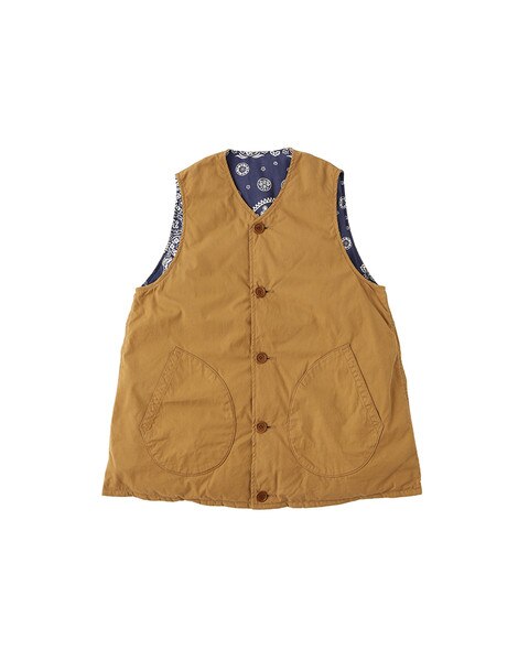 VISVIM 名乗っ 23AW KORA DOWN VEST リバーシブルダウンベスト