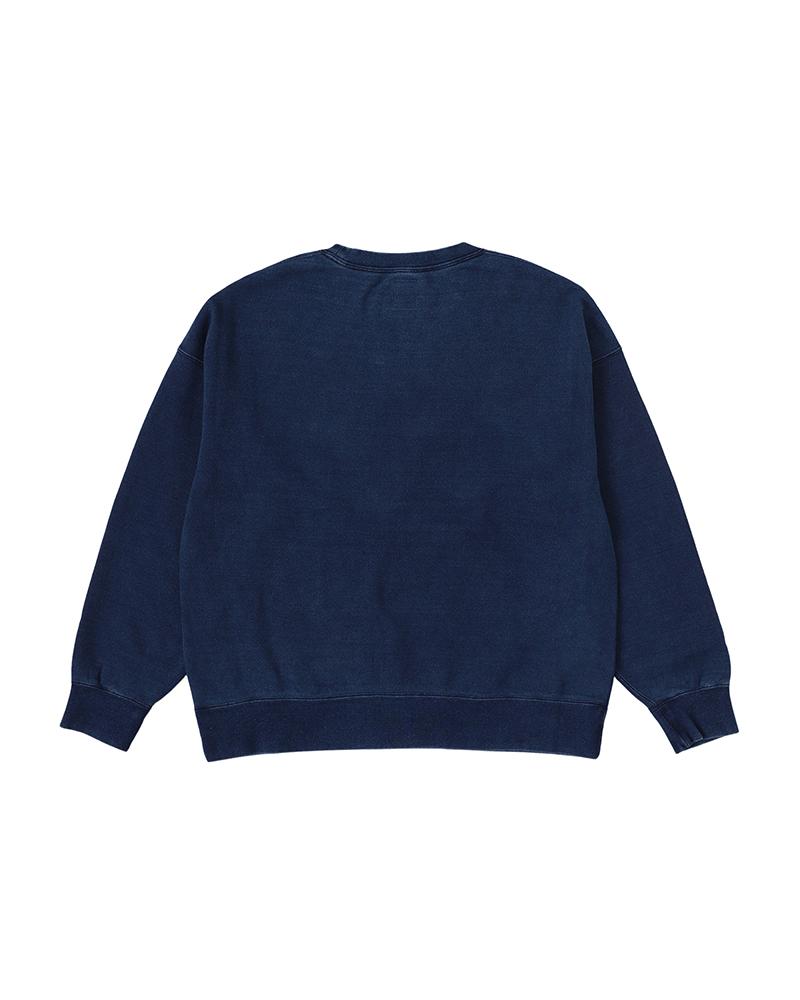 VISVIM JUMBO CREWNECK SWEAT L/S N.D. MUD 泥染め ビズビム スウェット ジャンボ 天然染色 dry iris ict SIX-FIVE FISHTAIL JOURNEYMAN