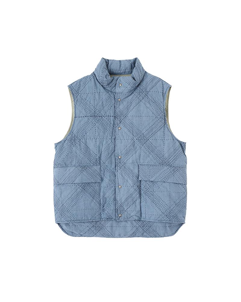 WALKER DOWN VEST SASHIKO | Visvim Official North American Web 