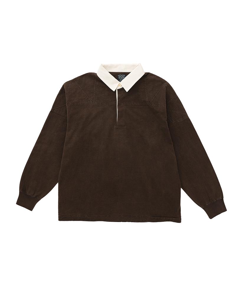 SS23 visvim LARKHAM L/S RUGGER GREY size２/F.I.L. Indigo Camping Trailerict dry JOURNEYMAN N.D. PEERLESS folk DENIM JUMBO LARKHAM RUGGER L&frasl;S WMV PURPLE Store