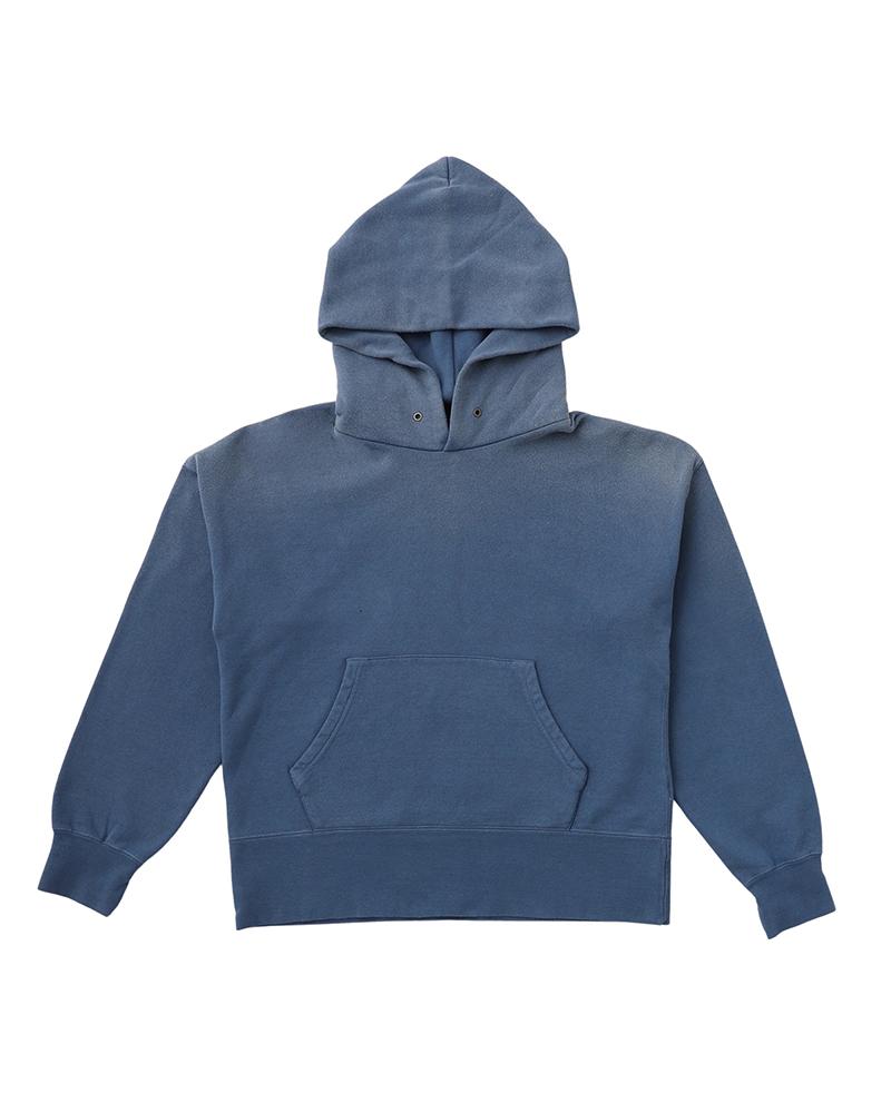 VISVIM 23SS COURT HOODIE P.O CRASH BLACK SIZE:3 0123105010019 