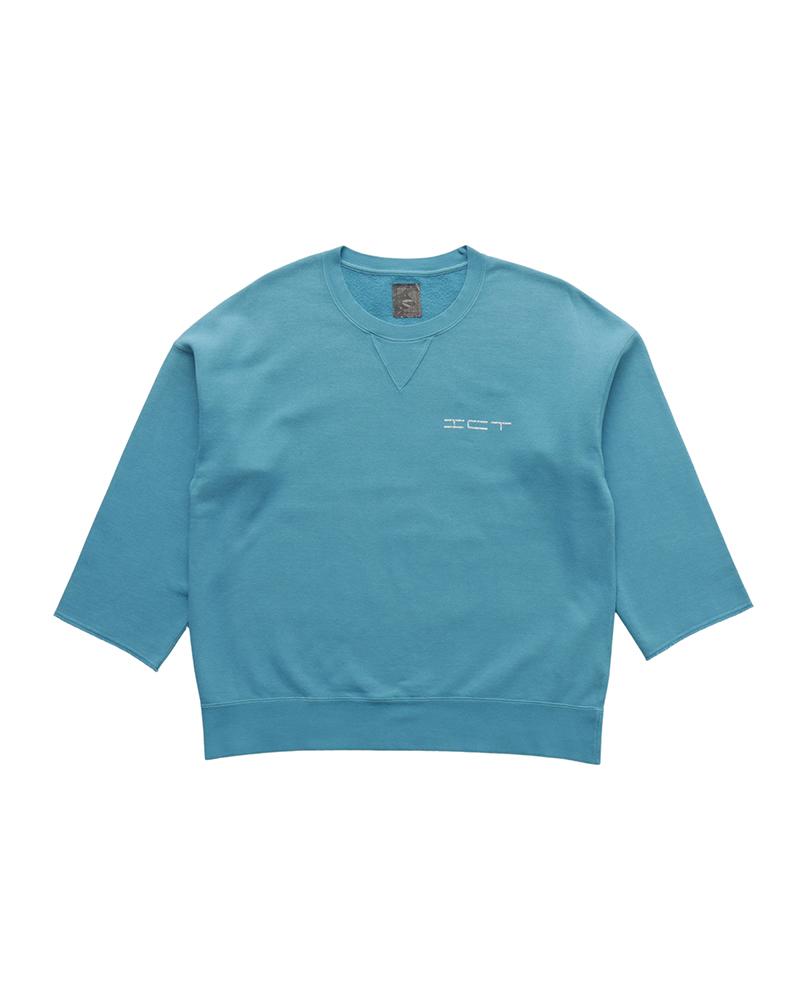 visvim 12SS INDIGO RAGLAN 3/4 CREW