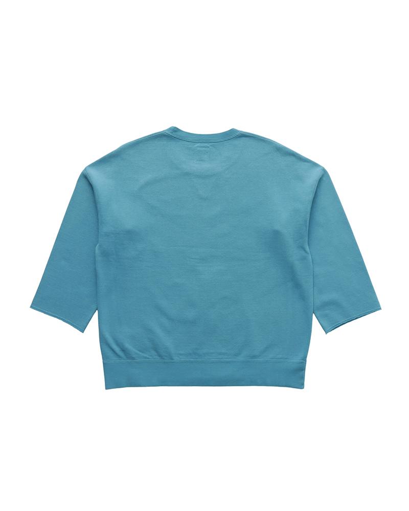 visvim 12SS INDIGO RAGLAN 3/4 CREW