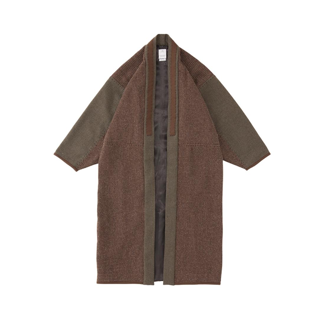 visvim YUKATA COAT HRBN(SI/W/LI)