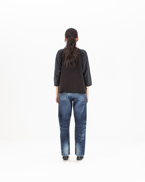 GRIDIRON TEE L/S DMGD | Visvim Official North American Web Store