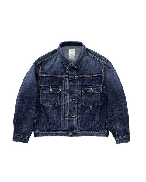 visvim 泥染 mud dying denim jacket size 3 Visvim Social Sculpture 