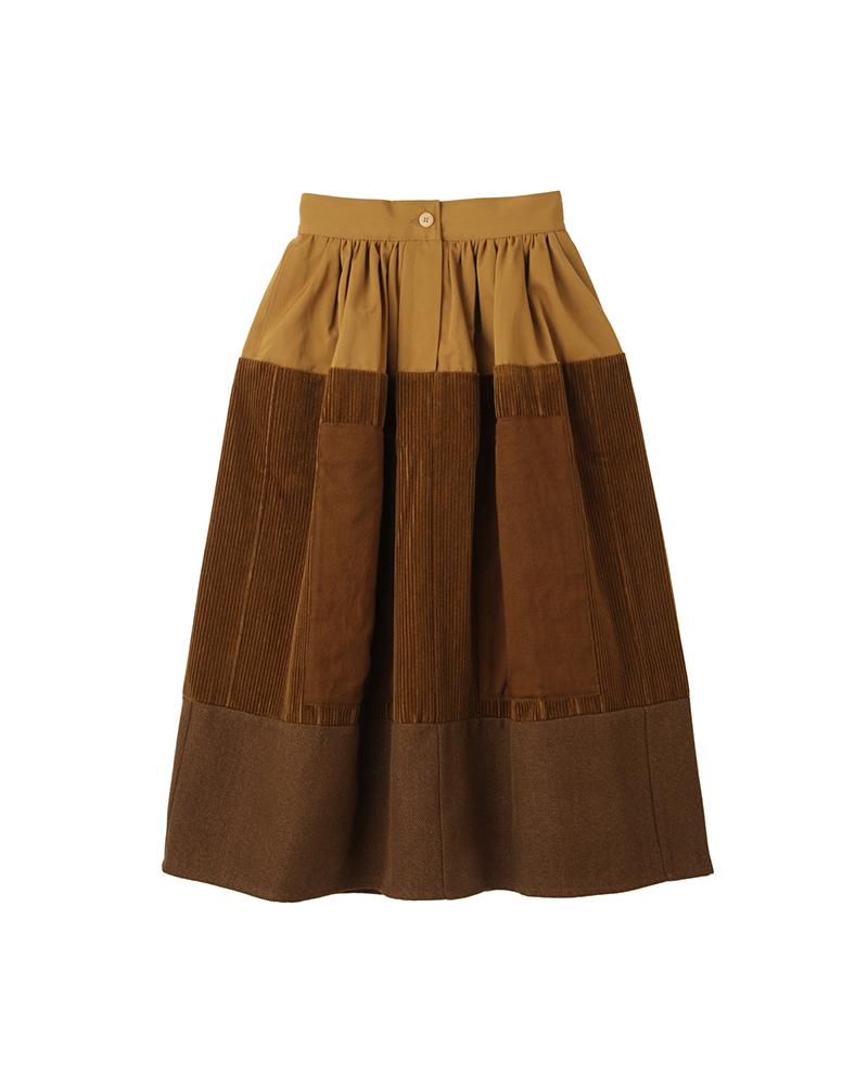 ELEVATION SKIRT P.W. WOOL CORDS W official product image 2