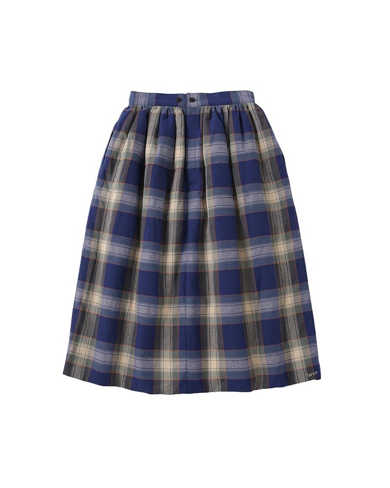 ELEVATION CHECK DOWN SKIRT W official product image 7